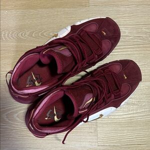 Nike Penny Hardaway with White and Gold Details